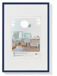 Walther Bilderrahmen New Lifestyle Kunststoff Normalglas / Floatglas / Blau /...