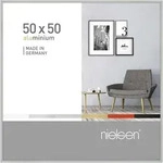 Nielsen Aluminium-Bilderrahmen Pixel Silber Matt / 50 x 50