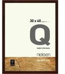 Nielsen Bilderrahmen Quadrum Holz Weng&eacute; / 30 x 40