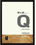 Nielsen Bilderrahmen Quadrum Holz Schwarz / 30 x 40