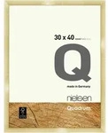 Nielsen Bilderrahmen Quadrum Holz Gold / 30 x 40