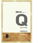 Nielsen Bilderrahmen Quadrum Holz Gold / 29,7 x 42,0 (A3)