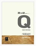 Nielsen Bilderrahmen Quadrum Holz Wei&szlig; / 30 x 40