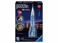 Ravensburger 3D Puzzle 12595 - Chrysler Building Bei Nacht - 216 Teile - Für