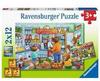 Ravensburger Kinderpuzzle - 05076 Komm, Wir Gehen Einkaufen - Puzzle Für Kinder Ab 3
