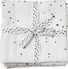 Windeltuch Dreamy Dots (70X70) 2Er Pack In Weiß