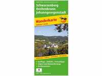 PUBLICPRESS Wanderkarte Schwarzenberg, Breitenbrunn, Johanngeorgenstadt, Karte...