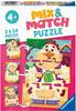 Ravensburger Kinderpuzzle - 05198 Mix&Match Meine Bauernhoffreunde - Puzzle Für
