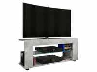 Vcm Holz Tv Lowboard Fernsehschrank Konsole Fernsehtisch Fernseh Glas Plexalo Xl