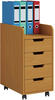 Vcm Holz Büroschrank Rollcontainer Konal Maxi Mit Schublade (Farbe: Buche)