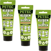 Petec 94270, Petec 94270 Montagekleber Kleben und Dichten schwarz - 80ml Tube,
