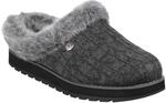 Skechers Keepsakes Ice Angel Polyester Damen Hausschuhe In Anthrazit