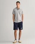 GANT Regular Fit Kurzarm-Kontrastpiqu&eacute; Rugger...