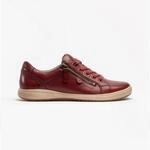 Josef Seibel Caren 12 Damen Leder Sneaker Bordeaux