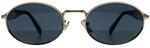 Prada PR65ZS ZVN09T blass gold dunkelgrau Sonnenbrille