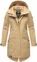 Navahoo Damen Parka Pfefferschote &ndash; Leicht, Stylisch & Funktional