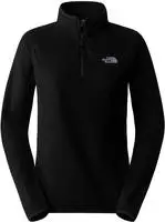 The North Face 100 Glacier Damen Schwarz Fleece-Oberteil
