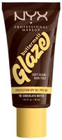 NYX Buttermelt Glaze Sonnenschutzt&ouml;nung + Lsf 30 Nr. 10 - Schokoladenbutter 30 ml