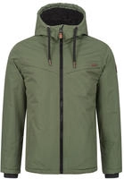 Alessandro Salvarini Herren Winterjacke AS-331 mit Teddyfell & Kapuze