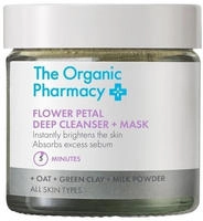 The Organic Pharmacy Bl&uuml;tenblatt Tiefenreiniger & Maske 40 g