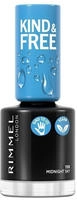 Rimmel London Kind & Free Nail Polish #159-midnight Sky 8 ml