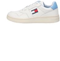Tommy Hilfiger Wei&szlig;e Polyurethan Damen Sneakers 019cdec7-3ab3-714f-8250-3d4b15e2bda4