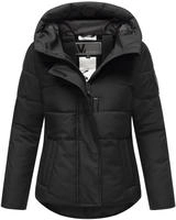 Marikoo Damen Steppjacke mit Teddy-Innenfutter & Kapuze &ndash; Elira