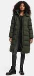 Marikoo Damen Winterjacke &ndash; Schneesternchen, lang mit Kapuze & Fellkragen