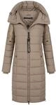 Navahoo Mondm&auml;dchen Damen Winter Steppmantel mit Kapuze und Fleecefutter