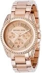 Damenuhr der Marke Michael Kors in der Farbe Bronze. Die Uhr ist aus rostfreiem Stahl