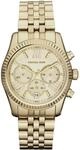 Michael Kors MK5556 Lexington Chronograph Champagner Zifferblatt Gold Pvd Damenuhr