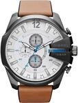 Diesel Mega Chief Braun Herren Armbanduhr DZ4280...