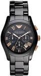 Emporio Armani Herren-Keramik-Chronographenuhr AR1410