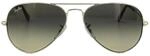 Ray-Ban Sonnenbrille Aviator 3025 003/32 Silber Grau Gradient 58mm