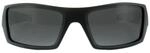 Oakley Wrap Mens Matt Schwarz Schwarz Iridium polarisierte Sonnenbrille