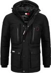 Geographical Norway Jacke Schwarz f807e562-f038-487f-81e1-5f15e3d1256f