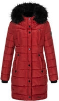 Navahoo Damen gesteppte Winterjacke "Lotusbl&uuml;te Princess ", lang und warm -...