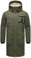 Stone Harbour Herren Outdoorjacke Cyriaan mit Teddyfellkapuze & winddichtem...