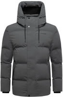 Stone Harbour Herren Winterjacke Taviaan mit Fleecekapuze & winddichtem Design