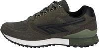 Hi-Tec Silver Shadow PU Wildleder/Polyester Herren Schn&uuml;rschuhe in Dunkeloliv