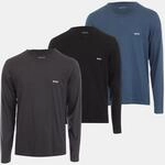 Herren Boss Classic 3er Pack Logo Unterhemden in Mehrfarbig