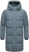 Stone Harbour Herren Steppmantel Hadrieen mit Fleecefutter & Kapuze