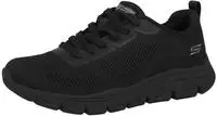 Skechers BOBS B Lite Textil Damen Schwarz Sneakers