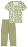 Schiesser Damen Pyjama Comfort EssentialsSchlafanzug, Pyjama Set, Nachtw&auml;sche