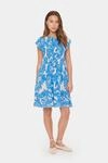Kleid Gerade Passform Campanula Water Blooms multicolour