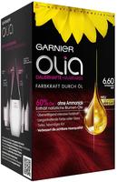 Garnier Olia Coloraci&oacute;n Permanente #6,60 Rojo Intenso Set 4 pz