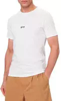 Boss Orange Slim-fit T-Shirt mit Rundhalsauschnitt - Wei&szlig;