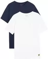 Lyle & Scott 2Er-Pack Basic-Lounge-T-Shirts Mit Tasche, Mehrfarbig