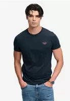 Superdry Essential Serif Logo T-Shirt, Blau 01a0479e-a784-74f5-a271-75fc4d9f2702