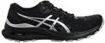 Asics Gel-Kayano 28 Platinum Damen Schwarze Laufschuhe